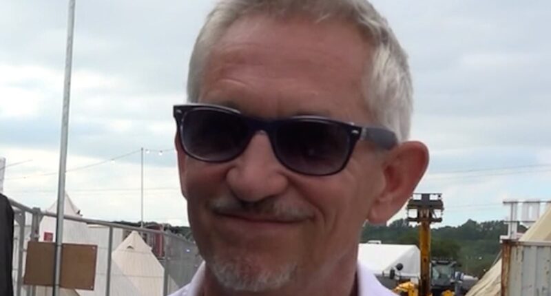 Gary Lineker reopens war of words with the BBC, accusing it 'of having an agenda', before telling Glastonbury crowd 'Free Palestine'