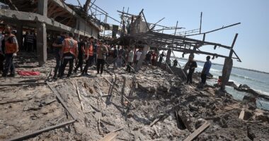 Gaza's war within a war as family clans, criminal gangs and other armed militias engage in gun battles on the streets... while Israeli strikes continue to pound the territory