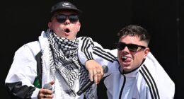 Glastonbury bosses closes stage amid crowd crush fears as Kneecap prepare to perform