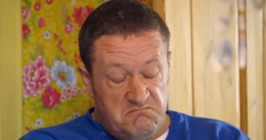Grimacing man rages 'it's an absolute mess - disgusting!' after BBC home makeover from hell that 'couldn't be any worse'