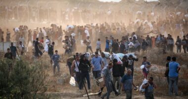 Hamas 'kills five Gaza Humanitarian Foundation aid workers' and 'may have taken others hostage', US-Israeli-backed organisation claims