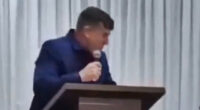 Harrowing moment pastor dies in middle of livestreamed service after dropping to knees for passionate sermon