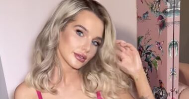 Helen Flanagan drops asking price of luxury mansion by a massive £305k less than a month after putting it on the market for £1.5M - as she parties in Ibiza despite financial difficulties