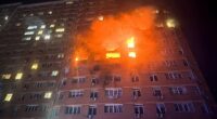 Humiliation for Putin as £37m jets destroyed in strike before vengeful tyrant kills two in blitz on Ukraine tower block