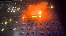 Humiliation for Putin as £37m jets destroyed in strike before vengeful tyrant kills two in blitz on Ukraine tower block