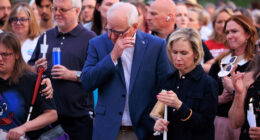 Hundreds gather to remember prominent Minnesota lawmaker and husband fatally shot in their home