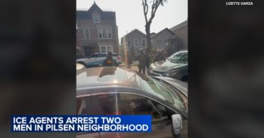 ICE raid Chicago: Video shows 2 men arrested at 18th and Carpenter Street in Pilsen, FBI and Chicago police confirm
