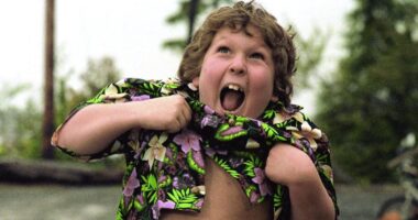 Iconic star of The Goonies steps out on rare outing ahead of 40th anniversary of the film