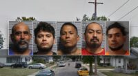 Illegal immigrant accused of peeping on girl as 4 other criminal immigrants caught living with suspect