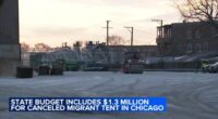 Illinois taxpayers on hook for over $1M scrapped giant base camp tent meant to house Chicago migrants in 2023: budget
