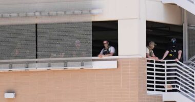 Immigration officers intensify arrests in courthouse hallways on a fast track to deportation