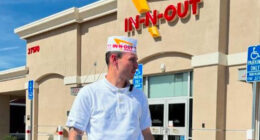 In-N-Out sues YouTuber over ‘disturbing fake uniform prank that fooled customers into thinking condoms were in food’