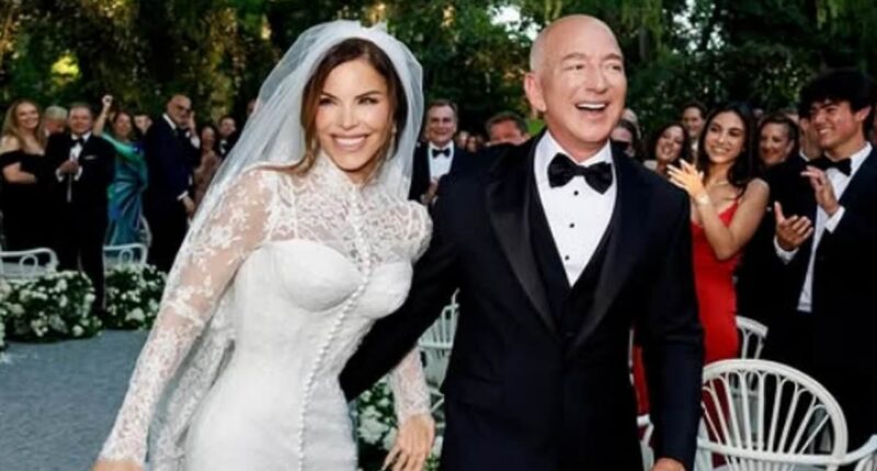Inside Lauren Sanchez's bridal preparations... as she reveals reason for her modest dress choice