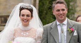 Inside the high society wedding of Lady Violet Manners as she marries her 'Caledonian Cowboy' Viscount Garnock
