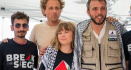 Inside twisted crew on Greta Thunberg’s Gaza ‘Freedom Flotilla’ from terrorist sympathiser to Nazi-ranting TV presenter