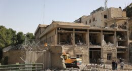 Iran acknowledges death toll from Israel's strike on notorious Evin prison