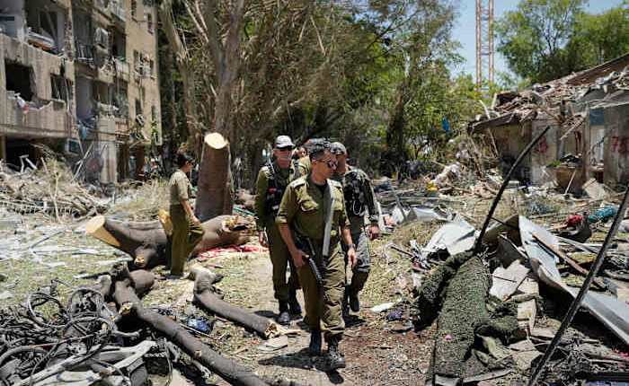 Iranian missile fired after US strikes causes heavy damage but few injuries in Tel Aviv
