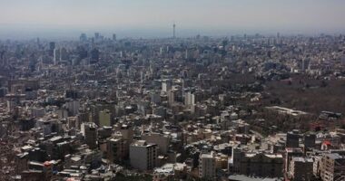 Iran's capital, Tehran.