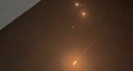 Israel urges US to join bombing as Iran sends HUGE missile shower: Tower block turns to rubble with at least 10 dead and hundreds more injured amid retaliation strikes that leave Tehran 'burning'