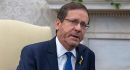 Israeli President Herzog: Israel 'not dragging' US into war with Iran