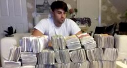 Jailed Albanian heroin dealer who kept photo of himself posing with £250,000 in cash is allowed to stay in the UK
