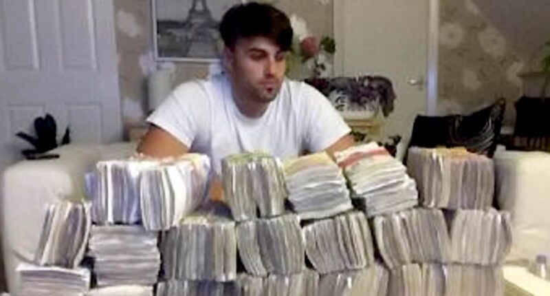 Jailed Albanian heroin dealer who kept photo of himself posing with £250,000 in cash is allowed to stay in the UK