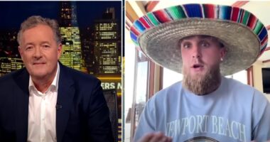 Jake Paul furiously storms off Piers Morgan's TV show mid-interview after dropping brutal insult