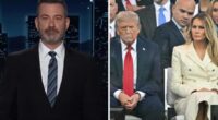Jimmy Kimmel Roasts President Trump For Dozing Off Next To Melania Trump At His “G.I. Joe-Themed Birthday Party”: “The Closest He Gets To Sleeping With His Wife”