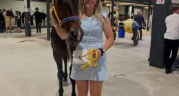 A New Zealand horse racing star has been hailed for an incredible feat of bravery