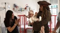 Johnny Depp visits kids at hospital in Spain… where ex-wife Amber Heard now lives