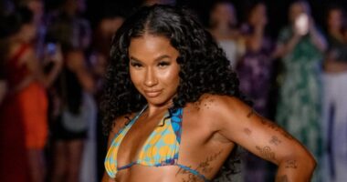Jordan Chiles Shows Off New Daring Tattoo on SI Swimsuit’s Runway