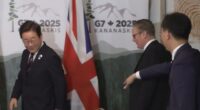 Keir shakes interpreter’s hand instead of South Korean President after getting pair mixed up in embarrassing G7 gaffe