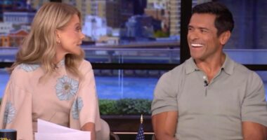 Kelly Ripa Appalled After Learning How Much Bacteria Can Spread During A “10-Second Kiss” On ‘Live,’ Tells Mark Consuelos, “I’m Gonna Start Timing You”