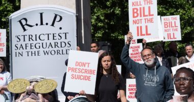 Labour support for assisted dying law falls as more MPs switch position to oppose change over coercion fears and effect on vulnerable people