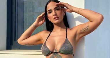 Lamine Yamal insists he did NOT try to meet adult film star, 29, after she threatened to leak voice messages from the Barca teenager - just days after he was spotted with a different model 12 years older than him