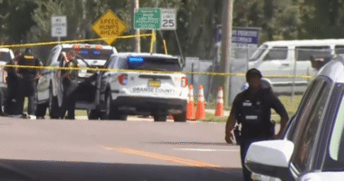 Large law enforcement presence in Orange County