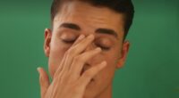 Man fights back tears after partner shares passionate kiss with stranger - before brazenly revealing plans to sleep with him