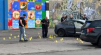 Man found dead near Cleveland church; car at scene riddled with bullet holes
