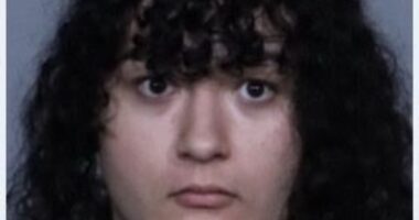 Masked flag-wielding trans protestor arrested for attacking activist at California state track championships