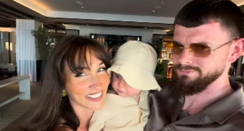 Megan McKenna reveals what it is REALLY like honeymooning with a baby as she shares an insight into her romantic holiday with husband Oliver Burke
