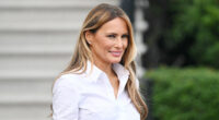 Melania Trump debuts stunning new look & fans insist First Lady looks ‘better than ever’ as she whispers to husband Don