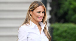 Melania Trump debuts stunning new look & fans insist First Lady looks ‘better than ever’ as she whispers to husband Don