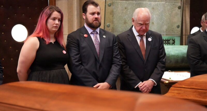 Minnesota lawmakers shot: Joe Biden, Kamala Harris, Tim Walz attend funeral for former Minnesota House Speaker Melissa Hortman