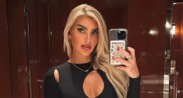 Model was pinned down, punched and repeatedly bitten by her abusive boyfriend who warned 'I will f*** you up', court hears