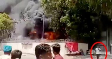 Moment miracle Brit survivor of Air India jet heads BACK to burning wreck to rescue brother saying ‘I have to save him’