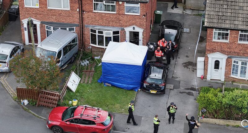 Mother of tragic girl, nine, who died with her father in house blaze was away on Eid pilgrimage when disaster unfolded