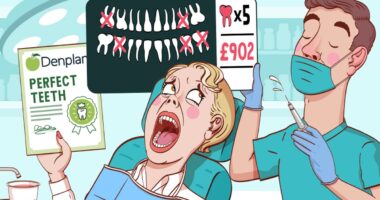 My new dentist says I need five fillings - can I get my old one to cover £900 bill? SALLY SORTS IT
