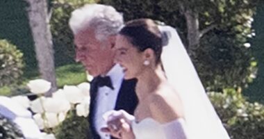 NFL's newest power couple Josh Allen and Hailee Steinfeld tie the knot in stunning Santa Barbara ceremony