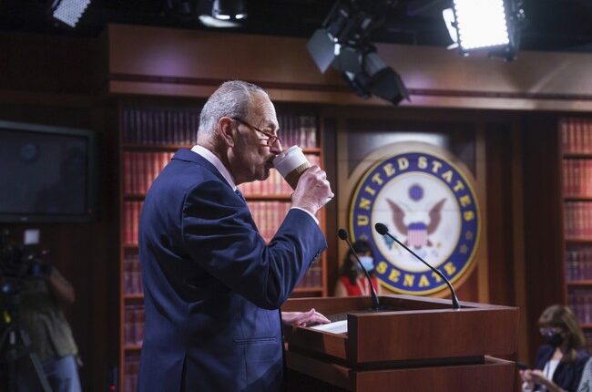 New: Chuck Schumer Feels the Heat - In More Ways Than One