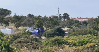 New Madeleine McCann dig in Portugal: Police start new search near former address of number one suspect Christian Brueckner